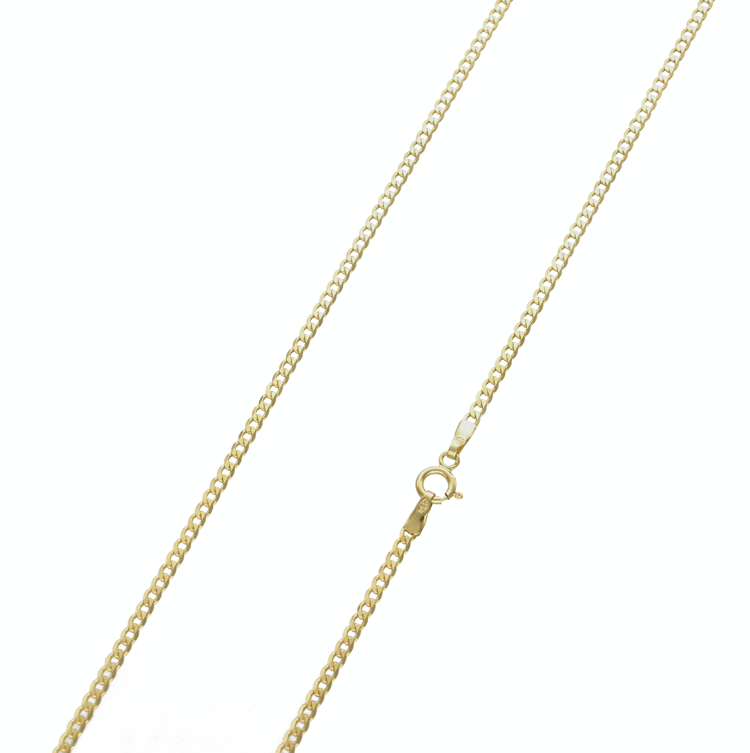 Złoty łańcuszek 585 pancerka 2 mm DIA-LAN-6422-333 2mm. Klasyczny i uniwersalny łańcuszek o splocie pancerki, wykonany z żółtego złota próby 333 o wadze około 2,45 g. Łańcuszki to uniwersalne dodatki, które (1).png